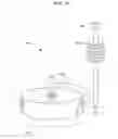 Fig. 20 - BURNER WITH A PERFORATED FLAME HOLDER SUPPORT STRUCTURE