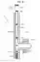 Fig. 28 - BURNER WITH A PERFORATED FLAME HOLDER SUPPORT STRUCTURE
