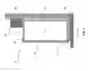 Fig. 02 - REFRIGERATOR WITH A TOP SURFACE HAVING A NOTCHED PROFILE FOR PROVIDING ADDITIONAL STORAGE CAPACITY