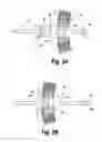 Fig. 03 - Mating arrow mounted slide and arrow rest cradle assembly for bowfishing and bowhunting