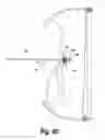 Fig. 08 - Mating arrow mounted slide and arrow rest cradle assembly for bowfishing and bowhunting