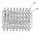 Fig. 01 - Textile made from chains and process for its manufacture
