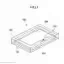 Fig. 02 - Display device having a recess in a frame