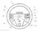 Fig. 01 - Configurable touch screen LCD steering wheel controls