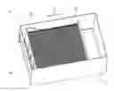 Fig. 01 - Cash box having a movable base tray