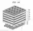Fig. 25 - Semiconductor storage device and method for manufacturing same