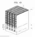 Fig. 44 - Semiconductor storage device and method for manufacturing same