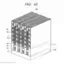 Fig. 46 - Semiconductor storage device and method for manufacturing same