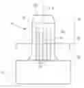 Fig. 01 - Electrical plug contact with conductive plastic and reduced contact resistance