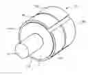 Fig. 01 - Rotor of motor which uses magnets to achieve variation-free torque