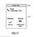Fig. 18 - Method and apparatus for accessing a contacts database and telephone services