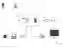 Fig. 01 - On-screen caller ID with video playback and storage capability
