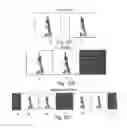 Fig. 26 - Faster state transitioning for continuous adjustable 3Deeps filter spectacles using multi-layered variable tint materials