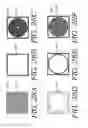 Fig. 40 - Electrostatic membrane pump/transducer and methods to make and use same