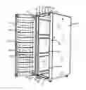 Fig. 01 - Universal system for mounting rack doors