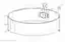 Fig. 01 - Form insert for use with a springform pan to make a uniform thickness crust