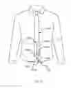 Fig. 30 - Clothing top for technology concealment