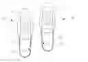 Fig. 01 - RIGHT AND LEFT SHOE ALIGNMENT INDICIA