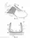 Fig. 25 - Article of footwear with decoupled upper