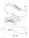 Fig. 35 - Article of footwear with decoupled upper