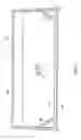 Fig. 10 - Shower enclosure design and assembly methods using prefabricated shower benches