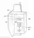 Fig. 01 - Glucose Measuring Device Integrated Into A Holster For A Personal Area Network Device