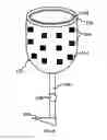 Fig. 12 - Apparatus for sensing and measuring pressure and shear components of a force at an interface between two surfaces
