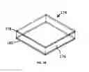Fig. 14 - Apparatus for sensing and measuring pressure and shear components of a force at an interface between two surfaces
