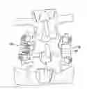 Fig. 01 - Inverted serpentine spinal stability device and associated methods