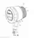 Fig. 16 - Fluid adapter and fluid coupling