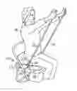 Fig. 01 - PORTABLE SEATING SURFACE WITH ATTACHMENTS FOR EXERCISE EQUIPMENT