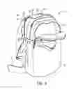 Fig. 05 - Leg strap assembly for a backpack with an inflatable airbag