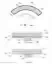 Fig. 12 - Polishing pad configuration and polishing pad support