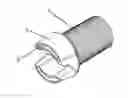 Fig. 01 - Special tool for jeep mounting knob screw