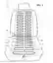 Fig. 02 - Seat assembly having heating element providing electrical heating of variable temperature along a predetermined path to a zone