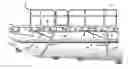 Fig. 01 - Onboard boat lift structure and method