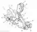 Fig. 01 - Fixation device comprising a toggle joint, for an aircraft seat
