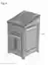 Fig. 08 - Outdoor trash container with bag holder