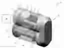 Fig. 01 - Lock core with recessed pop out knob