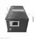 Fig. 02 - Interlocking door frame and wall panels for modular building units