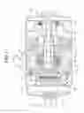 Fig. 12 - Discharge valve cover for a linear compressor having a valve spring stopper and discharge pulsation reducing chambers