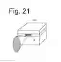 Fig. 22 - Vehicle lighting fixture