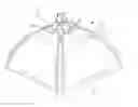 Fig. 01 - Light cover with x-shaped structure