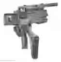 Fig. 01 - Bendable firearm having off-axis shoulder rest and sight
