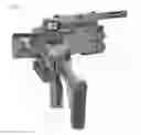 Fig. 02 - Bendable firearm having off-axis shoulder rest and sight