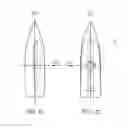 Fig. 10 - BULLET WITH SEPARABLE ELEMENTS