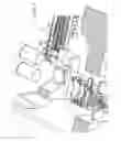 Fig. 10 - Positioning guides and ion sources