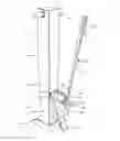Fig. 01 - TRAILER JACK PLUNGER PIN RELEASE LEVER SYSTEM
