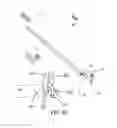 Fig. 13 - TRAILER JACK PLUNGER PIN RELEASE LEVER SYSTEM