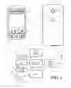 Fig. 02 - Electronic device with gesture display control and corresponding methods